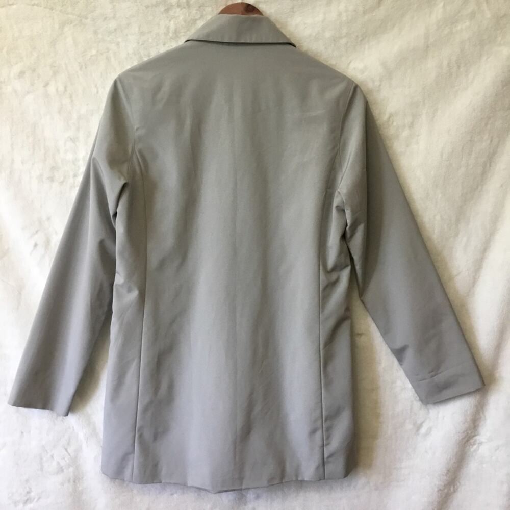Kenneth Cole Reaction Light Gray Classic Rain Coat - Picture 6 of 14